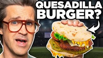 Episode 144 Craziest Stadium Foods In America (Taste Test)