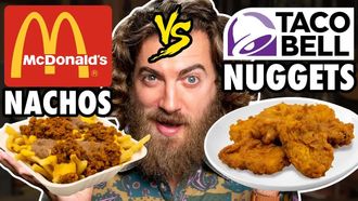 Episode 134 McDonald's Taco Bell Mashup Menu Taste Test