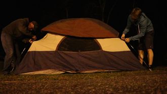 Episode 77 GETTING in TENTS!