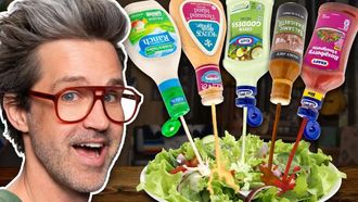 Episode 41 Mixing EVERY Salad Dressing Into A Super Dressing