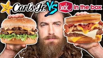 Episode 58 Carl's Jr. vs. Jack In The Box Taste Test FOOD FEUDS