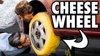 Episode 18 We Put Cheese Wheels on a Car