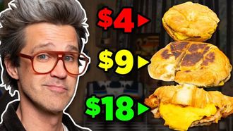 Episode 77 Frozen vs. Fast vs. Fancy Food Taste Test