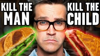 Episode 37 Choose The Wrong Answer, Eat The Nasty Food (Game)