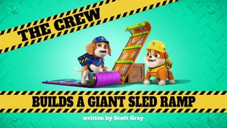 Episode 36 The Crew Builds a Giant Sled Ramp