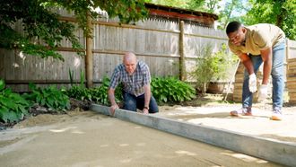 Episode 9 Uneven Paver Patio, EV Charger