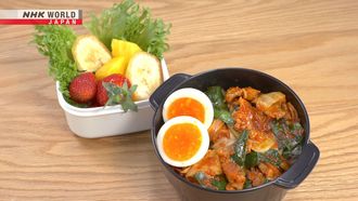 Episode 2 Citrus Teriyaki Pork Bento & Pork Kimchi Don Bento