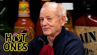 Episode 7 Bill Murray Doesn’t Flinch While Eating Spicy Wings