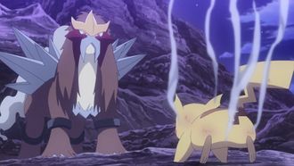 Episode 78 Entei's Fierce Battle Cry!