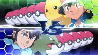 Episode 37 Kalos League Finale! Satoshi vs Alan!