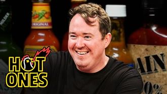 Episode 4 Shane Gillis Pounds Milk While Eating Spicy Wings