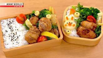 Episode 14 Tofu Kara-age Bento & Pork Belly Kara-age Bento