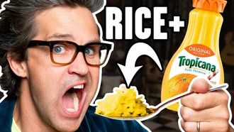 Episode 23 Cooking Rice In Different Liquids (Taste Test)