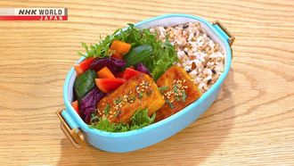 Episode 14 Soy Meat Kara-age Bento & Tofu Teriyaki Bento