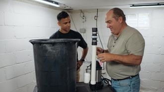 Episode 7 Wallpaper Installation, Sump Pump