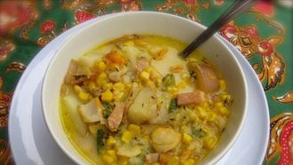 Episode 17 Smoky Haddock Corn Chowder