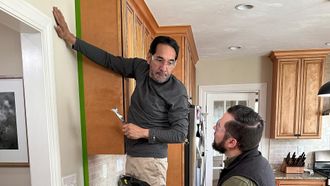 Episode 2 Cracked Drywall; Radiator Baseboard Cover