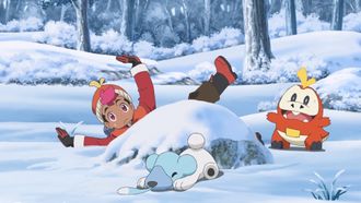 Episode 60 Roy and Fuecoco's First Snow!