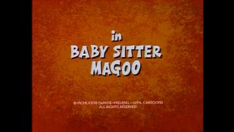 Episode 1 Baby Sitter Magoo/Mr. Magoo's Concert