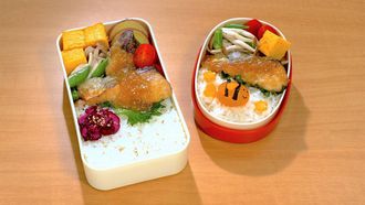 Episode 3 Beef and Spicy Mayo Roll Bento & Miso-mayo Sawara Bento
