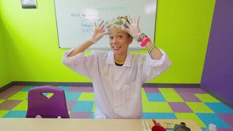 Episode 22 Meekah Does an Elephant Toothpaste Science Experiment