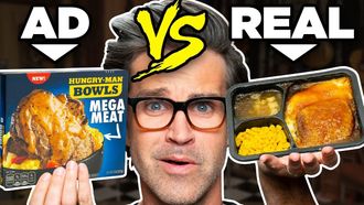 Episode 6 Frozen Food Ads vs. Real Life Food (Test)