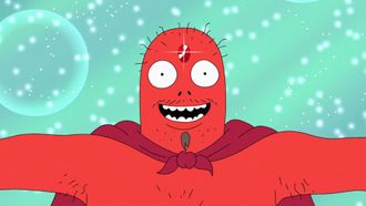 Episode 3 hiiiii, watchu doinnn :) nm u?, thats gud, hahah, whatcya up tooooooo, nothing muuuuch, haha saame :) or FIGHT! Battle of Bubble Gum Park Rawrrr