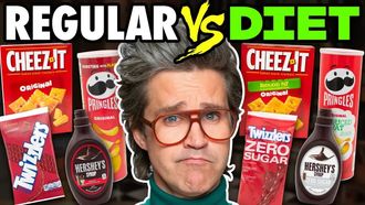 Episode 28 Regular vs. Low Fat Snacks Taste Test
