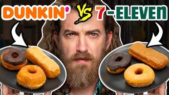 Episode 53 Dunkin' vs. 7-Eleven Taste Test | FOOD FEUDS