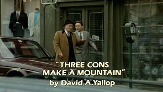 Episode 4 Three Cons Make a Mountain
