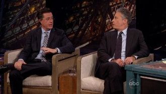 Episode 144 Jon Stewart & Stephen Colbert; The Avett Brothers with the Brooklyn Philharmonic