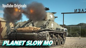 Episode 11 WWII Tanks Firing in Slow Motion