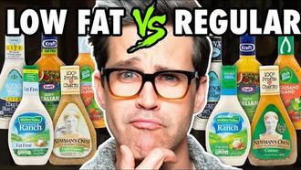 Episode 10 Low Fat vs. Regular Salad Dressing Taste Test