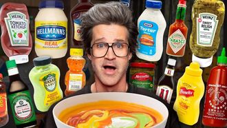 Episode 73 Mixing EVERY Condiment Together (Taste Test)