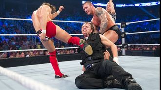 Episode 24 Bryan, Orton & Kane handing The Shield their first-ever loss