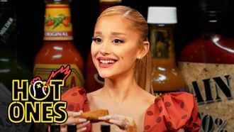 Episode 12 Ariana Grande Hits a High Note While Eating Spicy Wings
