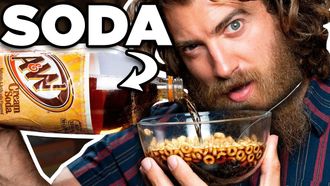 Episode 87 Trying Cereal With Different Liquids (Taste Test)
