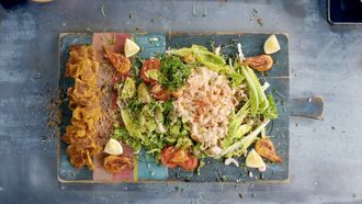 Episode 26 Chicken Fajitas and King Prawns