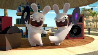 Episode 10 Music Rabbid/Wake Up, Rabbids!/Get in Line, Rabbids!