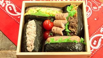 Episode 12 Katsu Sandwich & Hot Dog Onigiri