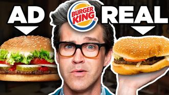 Episode 69 Fast Food Ads vs. Real Life Food (Test)