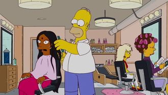 Episode 20 Homer Scissorhands