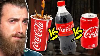 Episode 39 Soda Tap vs Bottle vs Can Taste Test