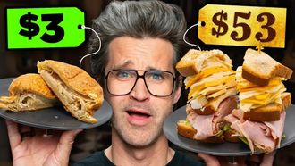 Episode 12 Cheap vs. Expensive Sandwich Taste Test