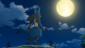 Episode 32 Mega Lucario VS Mega Lucario! The Wave-Guiding Storm!!