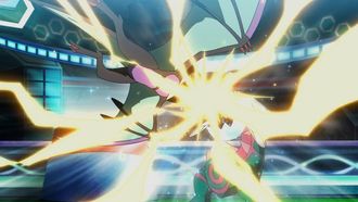 Episode 14 Hyper Class! Vs. Elite Four Dracaena!!