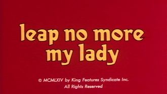 Episode 21 Leap No More My Lady