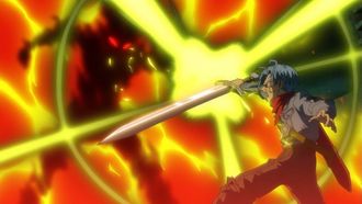 Episode 47 Mirai kara no SOS! Kuroki aratana teki arawaru!!
