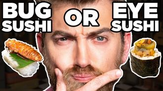 Episode 82 Guess the Real Gross Food (game) 2 Foods and A Lie