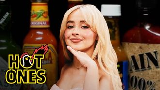 Episode 8 Sabrina Carpenter Talks Nonsense While Eating Spicy Wings